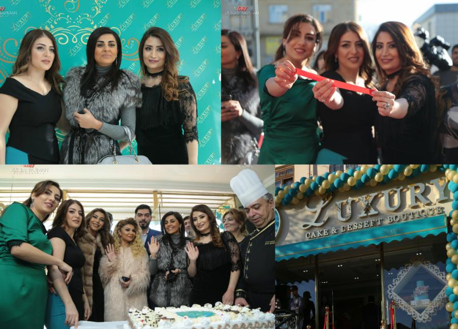 Bakıda yeni şirniyyat mağazası açıldı -  "Luxury cake and dessert boutique" 