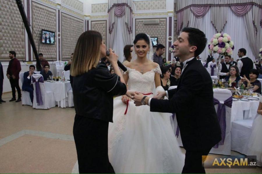 Xalq artistinin oğlunun toyundan fotolar