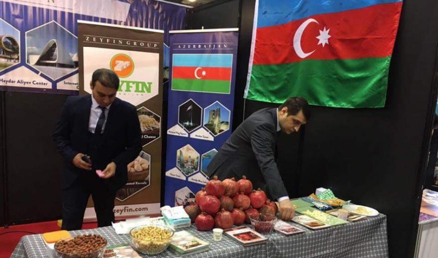 Azərbaycan məhsulları Seulda nümayiş etdirilib -  fotolar