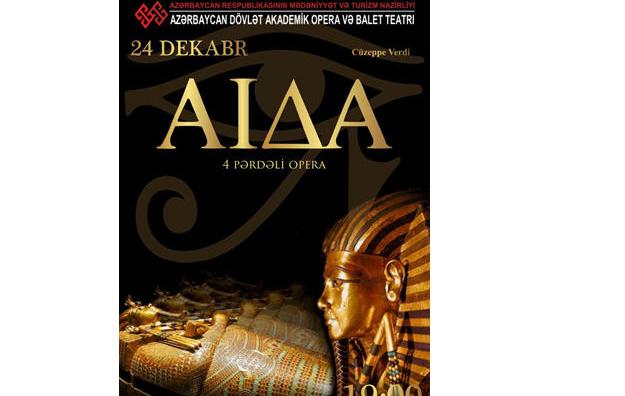 "Aida" operası Opera və Balet Teatrının səhnəsində
