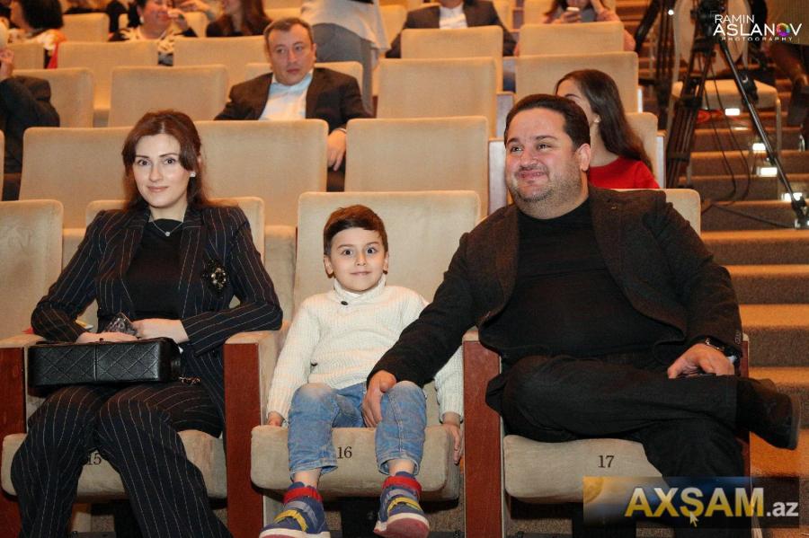 Murad Dadaşov xanımı ilə konsertdə -  fotolar