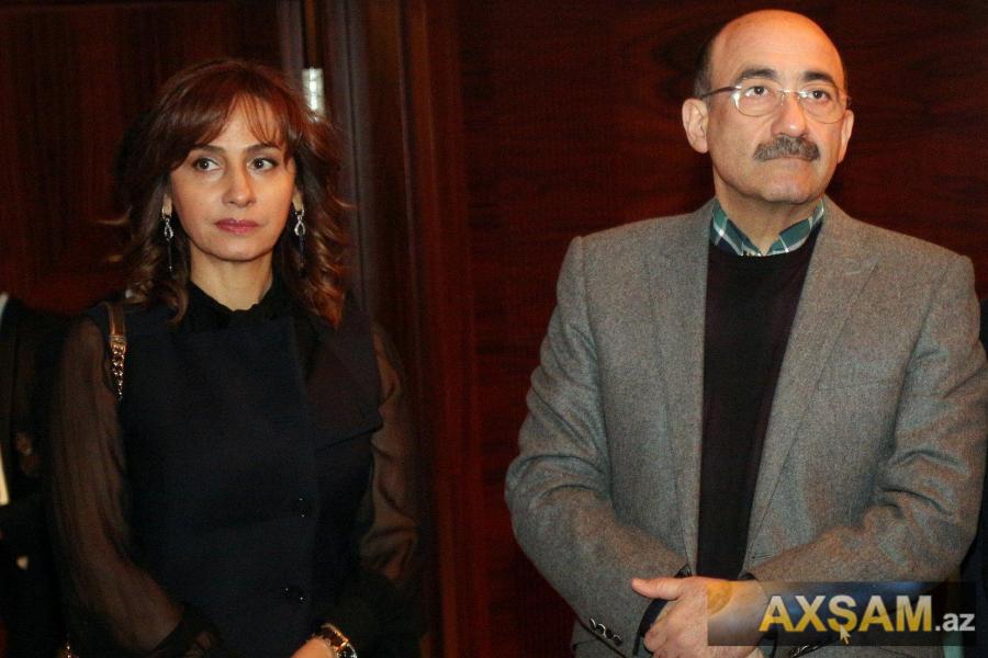 Nazir xanımı ilə festivalda -  fotolar