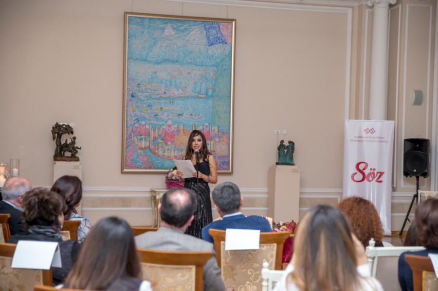 Leyla Əliyeva şeir dedi -  fotolar