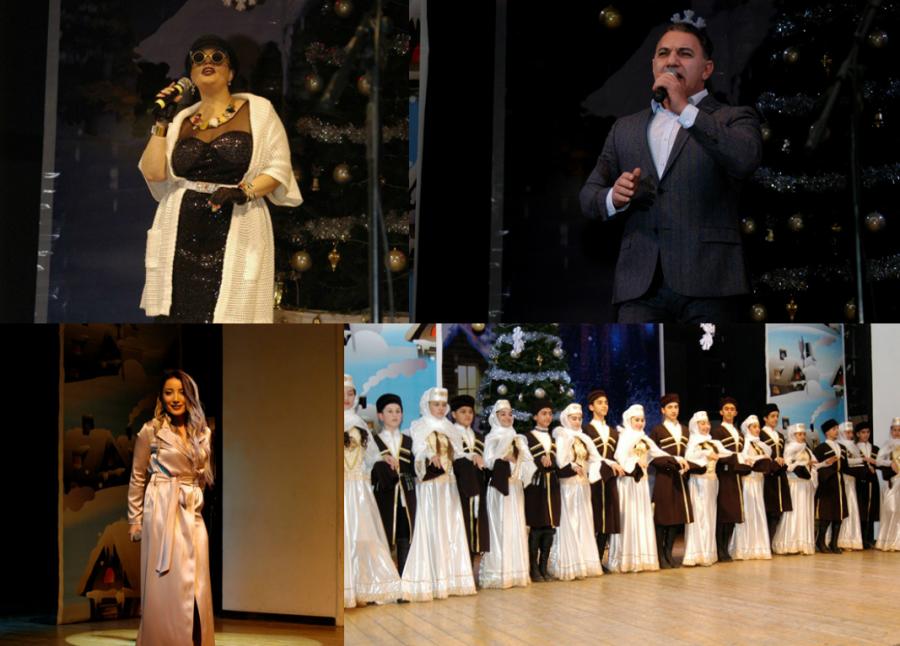 Tanınmışlar “Səma” rəqs ansamblının konsertində -  fotolar