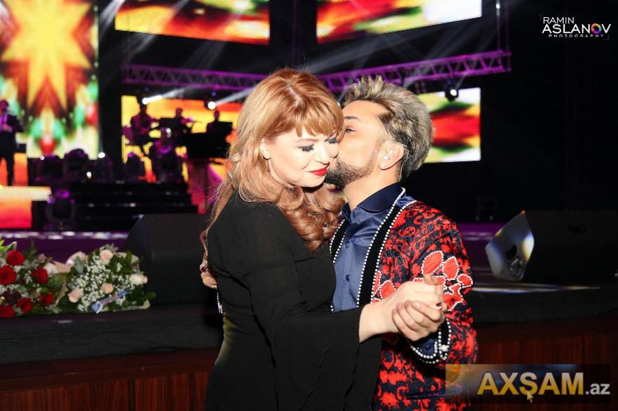 Faiq Ağayev Zümrüdlə rəqs etdi -  foto