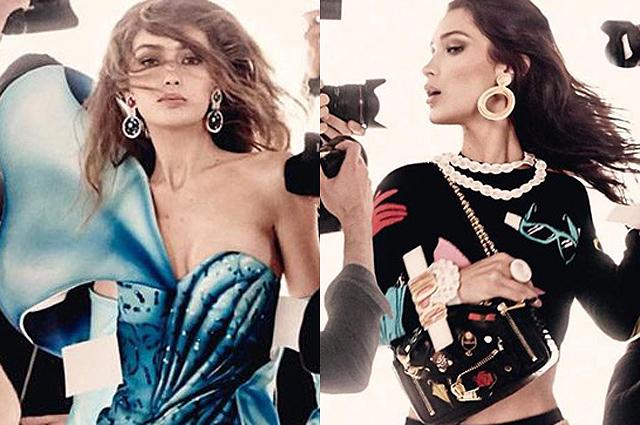 Bacılar “Moschino" üçün poz verdilər - fotolar