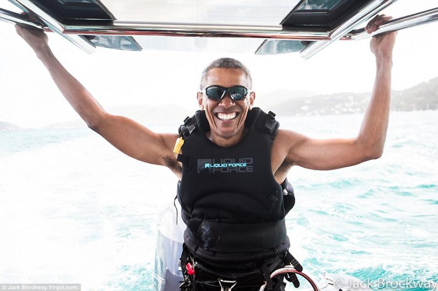 Obamanı prezidentlikdən sonra bir də belə görün - fotolar