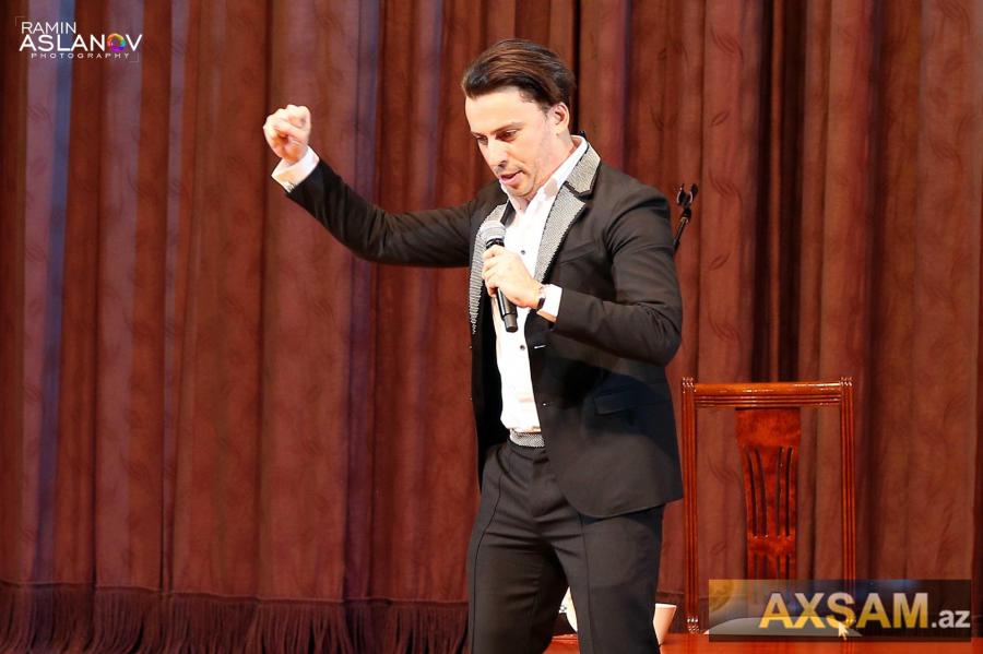 Maksim Qalkinin Bakı konsertindən  fotolar