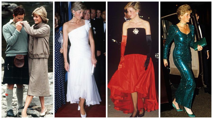 Şahzadə Diananın 10 ən yaddaqalan libasları - fotolar