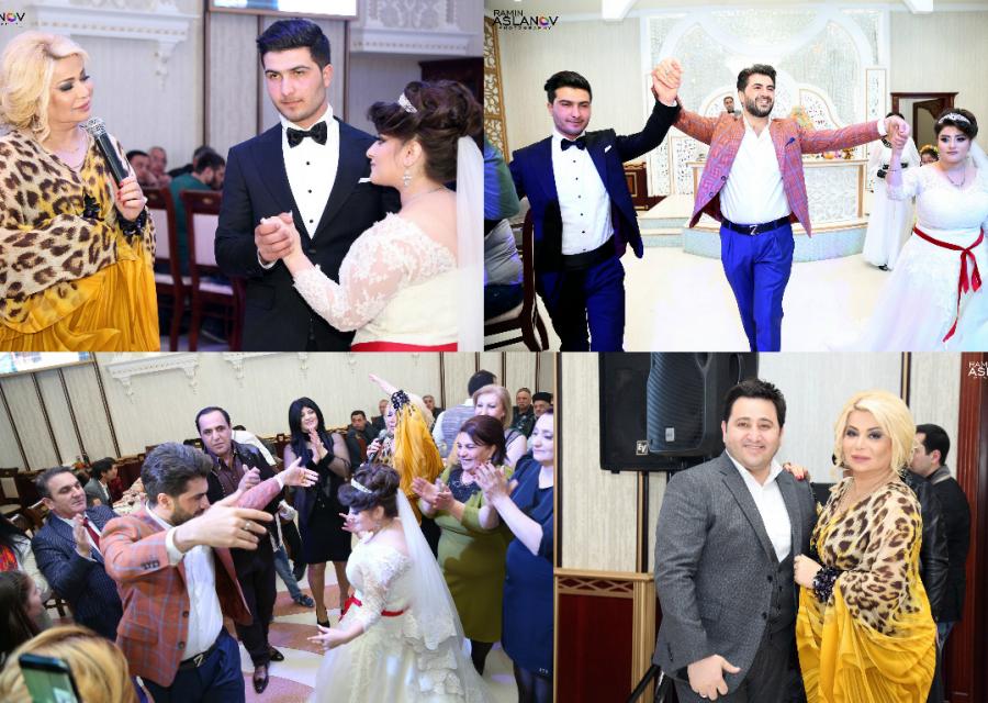 Məşhurlar internat məktəbində böyüyən gənclərin toyunda -  fotolar