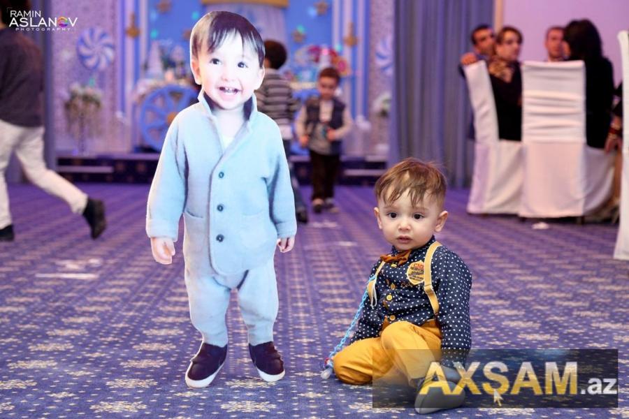 Azərbaycanlı bəstəkar oğluna ad günü etdi -  fotolar