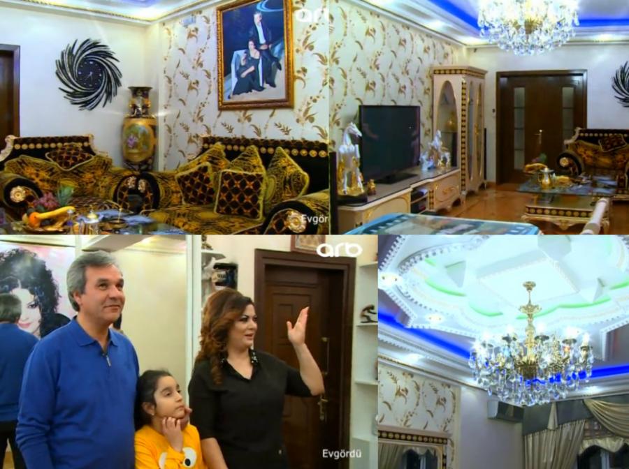 Təranə və Musanın dəbdəbəli evi: "Çox dalaşırıq" -  video+fotolar