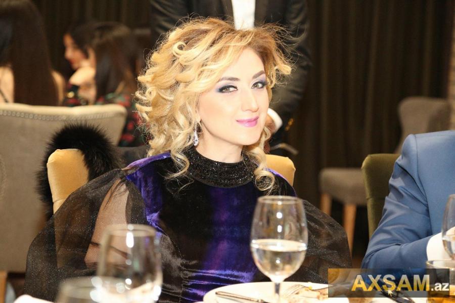 Gülnarə Xəlilova əri ilə ad günündə -  foto