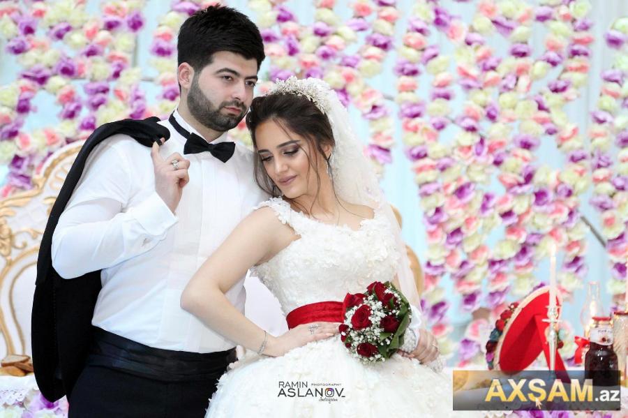 Azərbaycanlı aparıcı qızına toy etdi -  fotolar