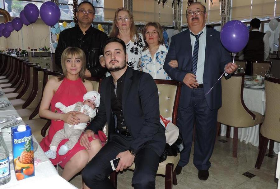 Kəmalə 40 günlük oğluna qonaqlıq etdi -  fotolar