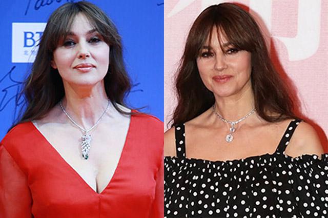 52 yaşlı Monika Belluççi yenə valeh etdi - fotolar