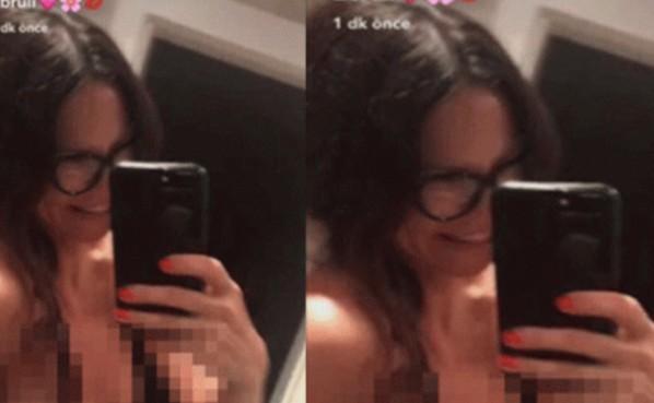 Ebrunun çılpaq fotosu yayıldı - ikinci dəfə