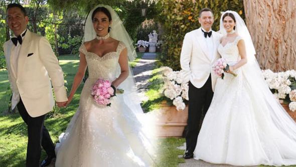 Məşhurlar Türkiyə gözəlinin möhtəşəm toyunda - fotolar
