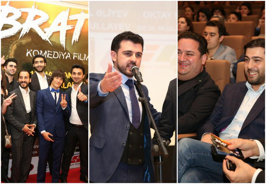 Oksana, Məlahət və İlkin öz filminin qalasına gəlmədi -  fotolar