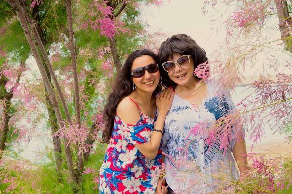 Flora Kərimova qızı ilə Bodrumda -  fotolar