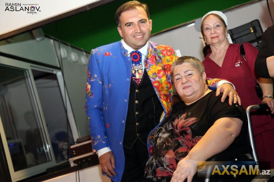Könül Xasıyeva "Maşın" şounun finalını kulisdə izlədi -  fotolar