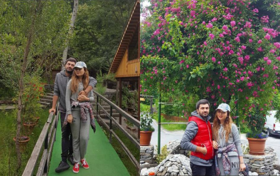 Zaur və Günay cütlüyünün istirahət  fotoları