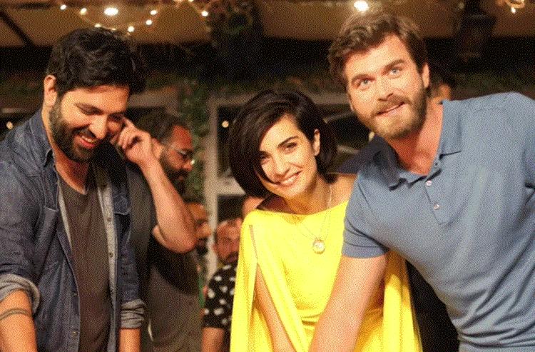 Türkiyədən qaçdığı deyilən Tuba "Cesur ve Güzel"in final gecəsində - fotolar