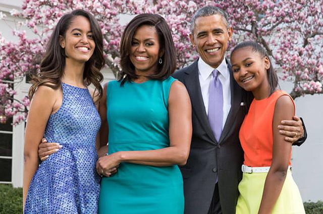 Barak Obama xanımı və qızları ilə Balidə - fotolar