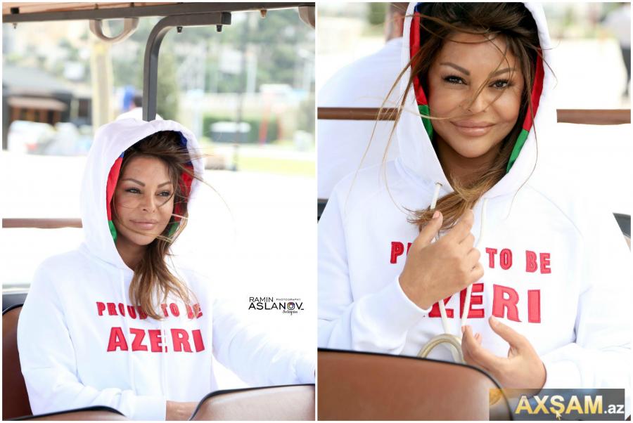 Aygün Kazımova bulvarda –  fotolar
