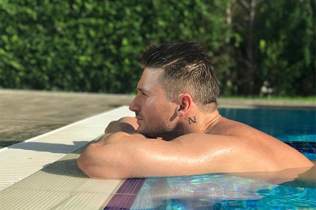 Lazarev oğlu ilə Türkiyədə - fotolar