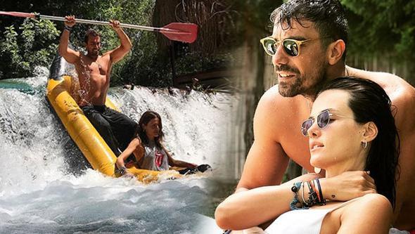 Aktyorla xanımı ikinci bal ayını yaşayır - fotolar 