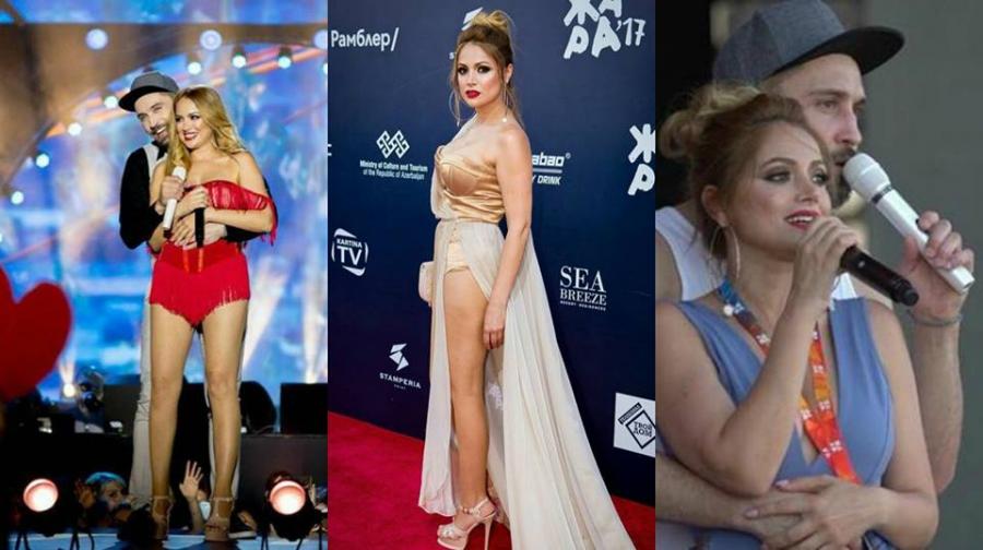 Nigar Camal Dima Bilanla "Jara"nın səhnəsində -  foto
