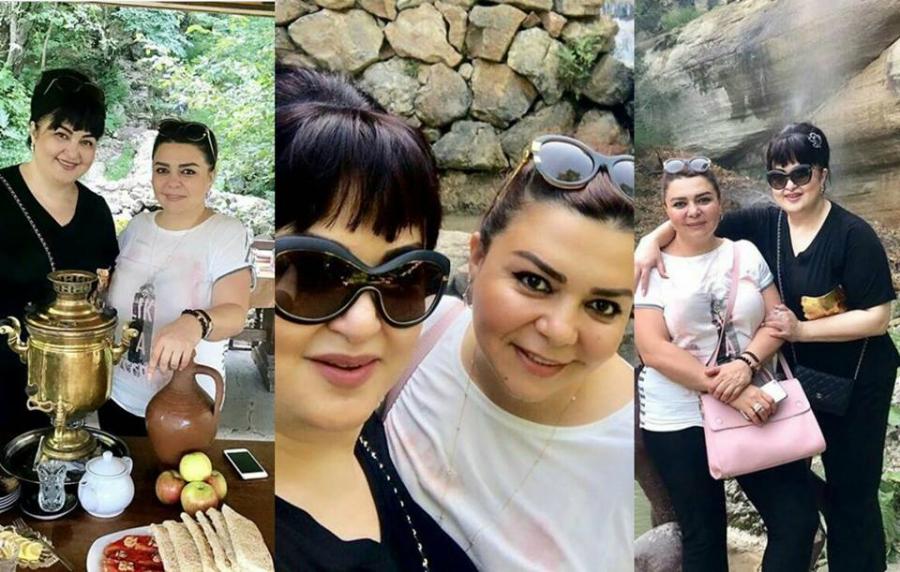 Nəzakət Teymurova və Ceyran istirahətdə - fotolar