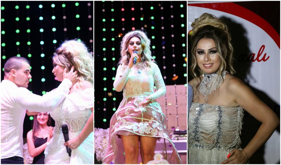 Roza Zərgərli konsertdə 3 dəfə paltar dəyişdi -  fotolar