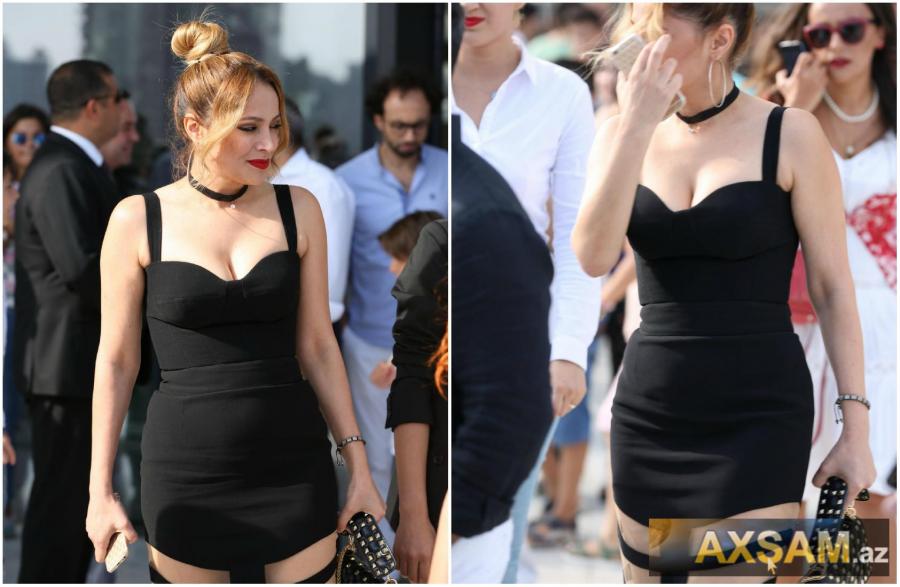 Nigar Camaldan cəsarətli geyim -  fotolar