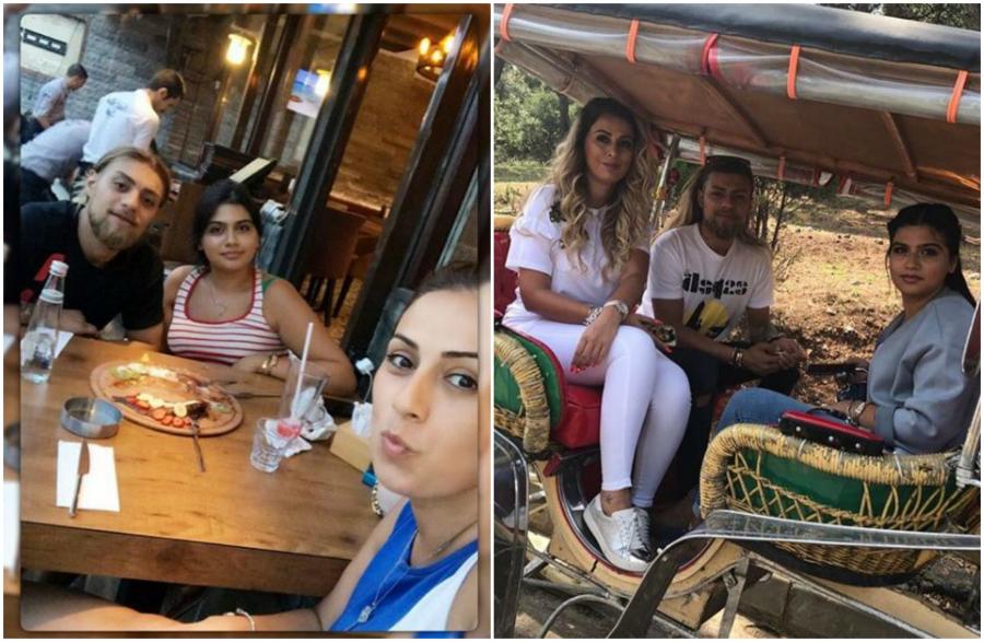 Roza qızı ilə "Böyük ada" gəzintisində -  fotolar+video