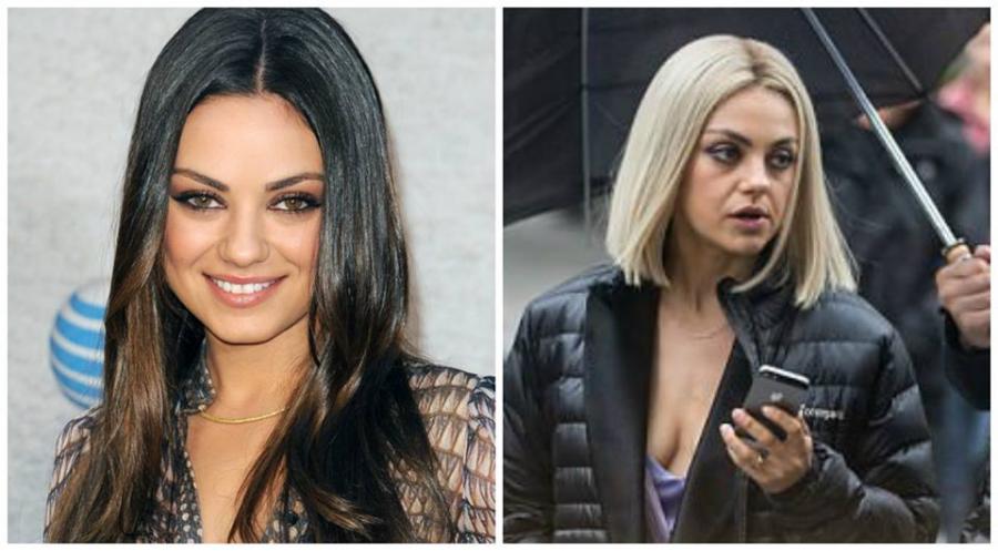 Mila Kunis fərqli imicdə - fotolar