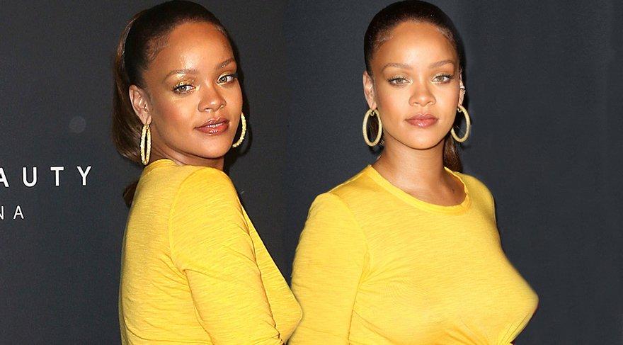 Rihanna bu dəfə sinəsi ilə gündəmdə - fotolar 