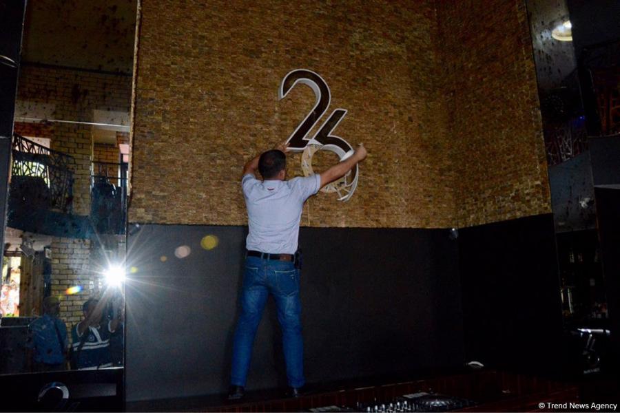 Bakının mərkəzindəki “26” kafesi bağlandı