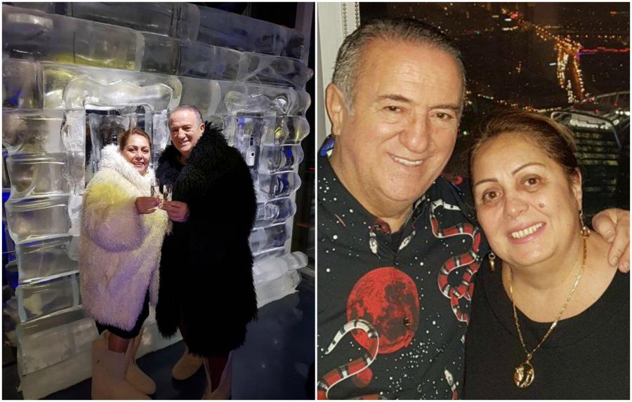 Səməd Səmədovun xanımı ilə istirahət  fotoları