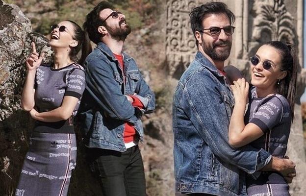 Hande Soral ərini belə təbrik etdi - fotolar