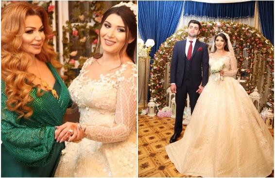 Könül Kərimovanın qızının toyundan fotolar