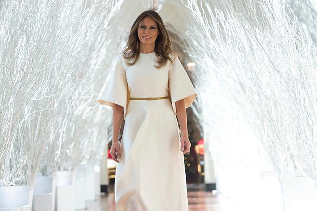 Melaniya Tramp Ağ Evi Yeni ilə belə hazırladı - fotolar 