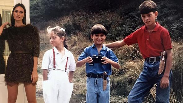 Uşaqlıq fotosunu paylaşdı, tərif dolu sözlər eşitdi 