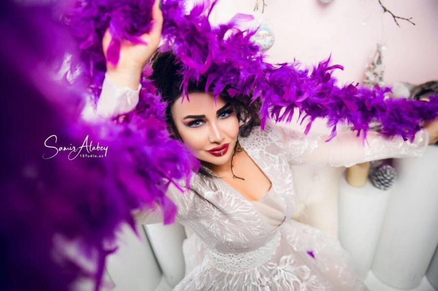 Arıqlayan Fatimənin Yeni il fotosessiyası 