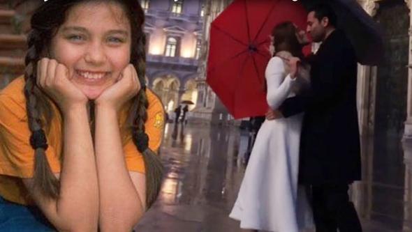 Məşhur serialın uşaq ulduzu ərə getdi - fotolar 