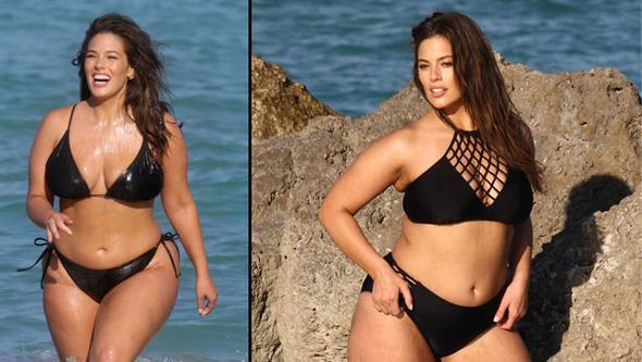 Kök model qayalıqların arasında fotokamera qarşısına keçdi 