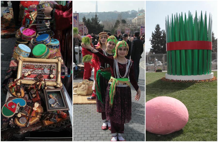 Bayram ab-havalı Bakı -  fotolar