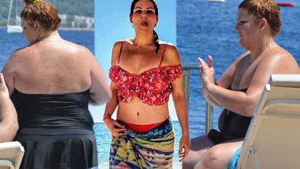 90 kiloqram arıqlayan aktrisa tətil mövsümünü açdı - fotolar