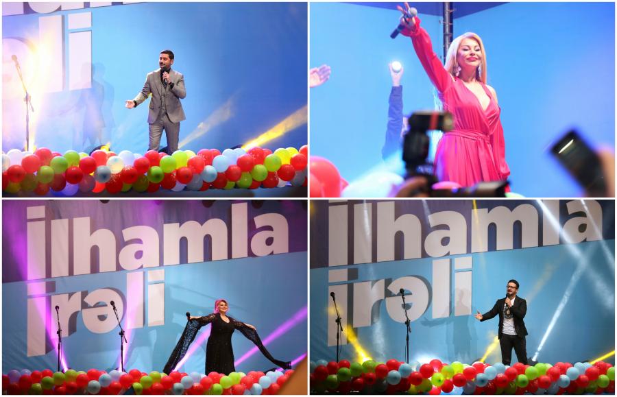 Məşhurlar konsert verdi -  fotolar